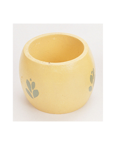 10 ronds de serviette bois 5x6cm