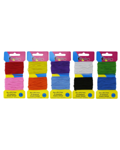 fil elastique 0,8x8m 10 coloris assortis
