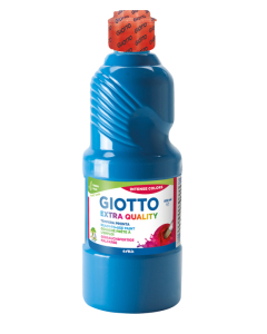 Giotto flacon gouache 500ml cyan