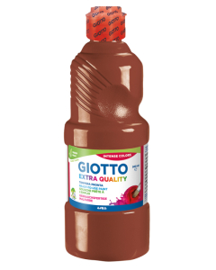 Giotto flacon gouache 500ml marron