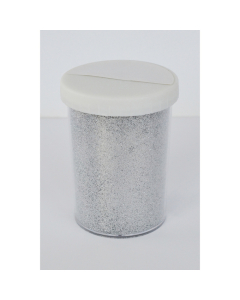 Poudre de paillettes argent salière 100g