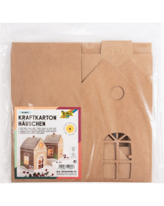 6 petites maisons carton