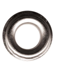 100 œillets argent 7mm