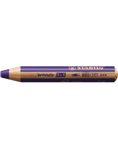 Woody crayon coloris violet