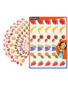 720 gommettes fruits