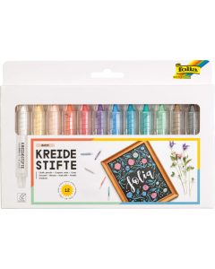 12 crayons craies pour vitres