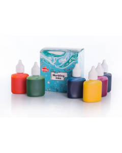 Kit marbling 6 flacons coloris classiques