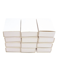 12 boîtes allumettes vides carton moyen modèle