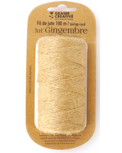 1 bobine jute naturel 100m