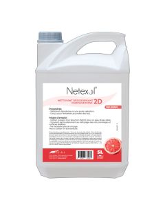 nettoyant desodorisant netexol 2d pamplemousse 5l