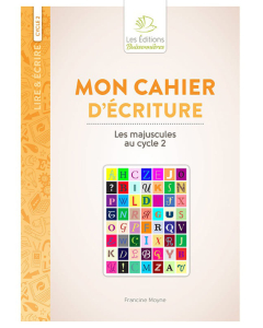 Mon cahier d'écriture les majuscules cycle 2