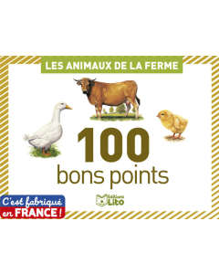 100 bons points les animaux de la ferme