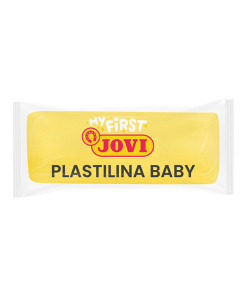 plastilina baby 18 pains de 38g coloris jaune