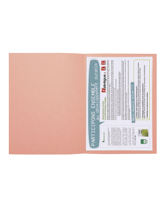 Chemises Forever® 220 100% recyclé - 24x32cm - Rose