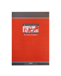 Cahier travaux pratiques 21x29,7cm 24+24p S+U Conquérant Sept