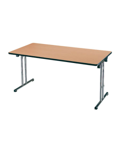 Table pliante L. 140 x P. 70 cm Hêtre de Honfleur