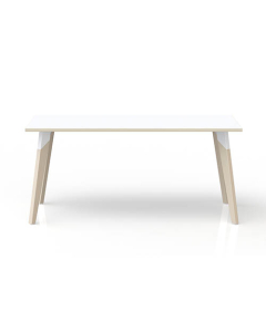 Table rectangulaire Evasion 160 x 80 cm blanc