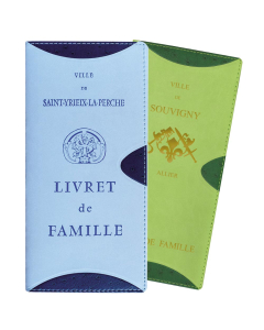 Etui livret de famille Hestia modèle personnalisé