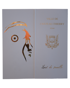 Livret de famille Liberta Dorure manuscrit avec couverture personnalis&eacute;e
