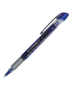 Roller encre liquide pointe moyenne bleu