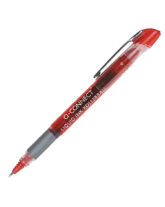 Roller encre liquide pointe moyenne rouge