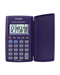 Calculatrice avec capot casio hl820 ver