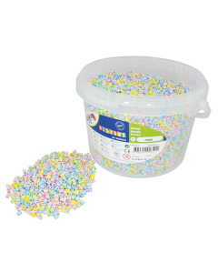 20 000 perles a repasser coloris pastels assortis