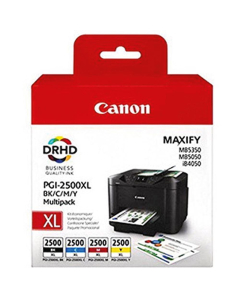 Canon pgi-2500 xl multipack 4 couleurs