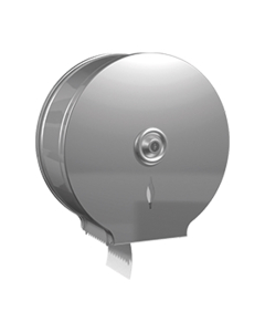 Distributeur papier toilette acier inoxydable fermeture serrure 115x254x265mm