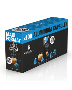 Cafe royal lungo s comp 100 capsules.