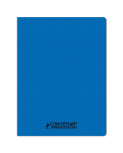 CAHIER 24X32 POLYP. BLEU 96P SEYES