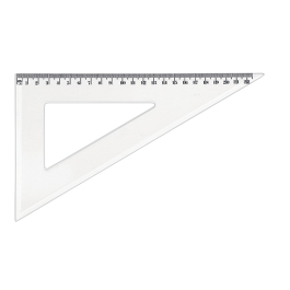 Equerre graduée 60° 13cm