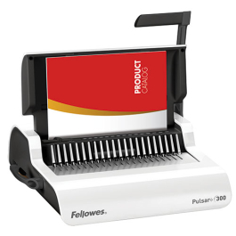 Perforelieur Manuel Fellowes Pulsar+ 20 Feuilles - Relie Jusqu'à 300 Pages Avec Perforation Verticale